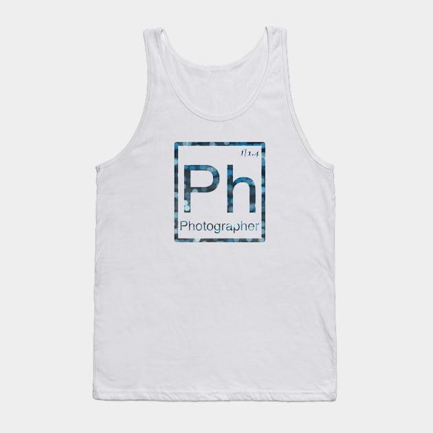 Photo Elements (blue) Tank Top by PhotoPunk